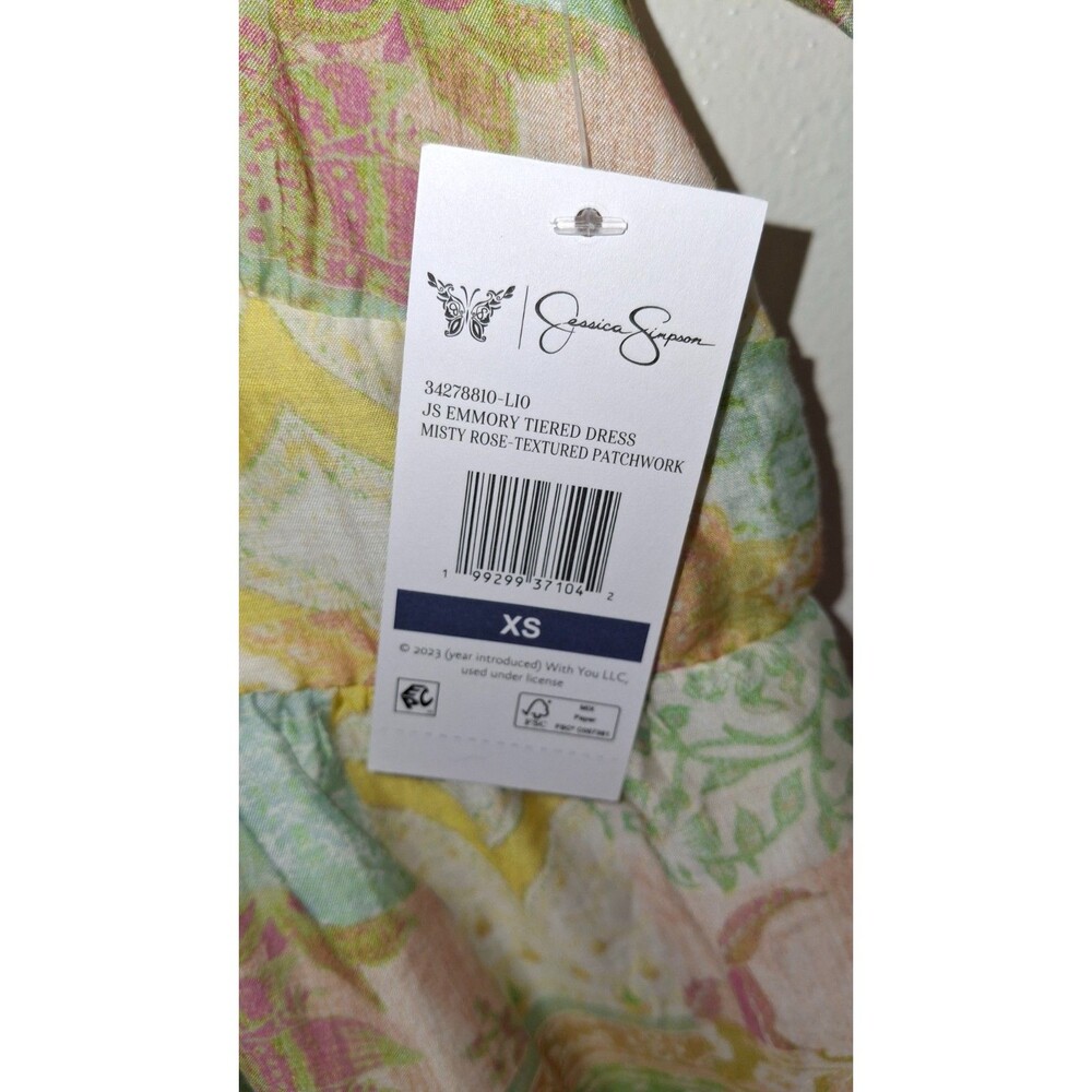 Jessica Simpson Women's Emmory Tiered Maxi Dress, Sizes XS - Picture 12 of 16